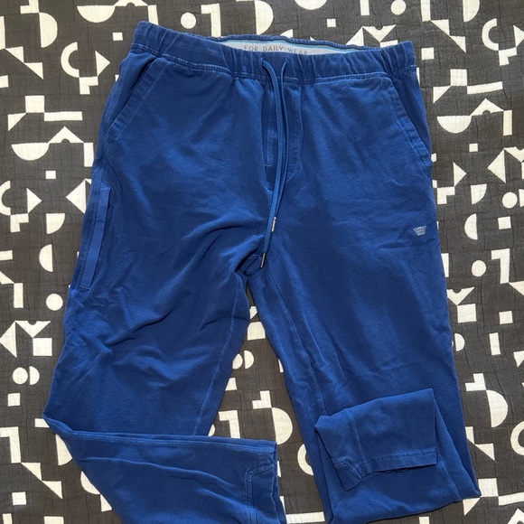 Mack Weldon Royal Blue Joggers - Picture 1 of 4